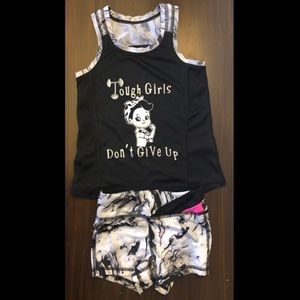 Toddler short set